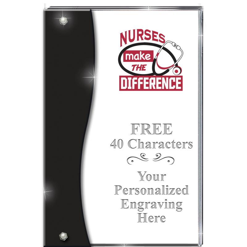 7.5" ONYX ACCENT WAVE ACRYLIC