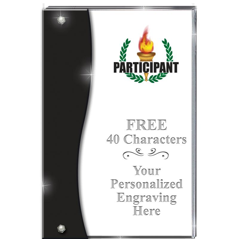 7.5" ONYX ACCENT WAVE ACRYLIC