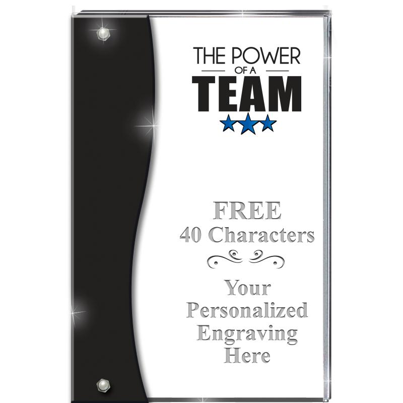 7.5" ONYX ACCENT WAVE ACRYLIC