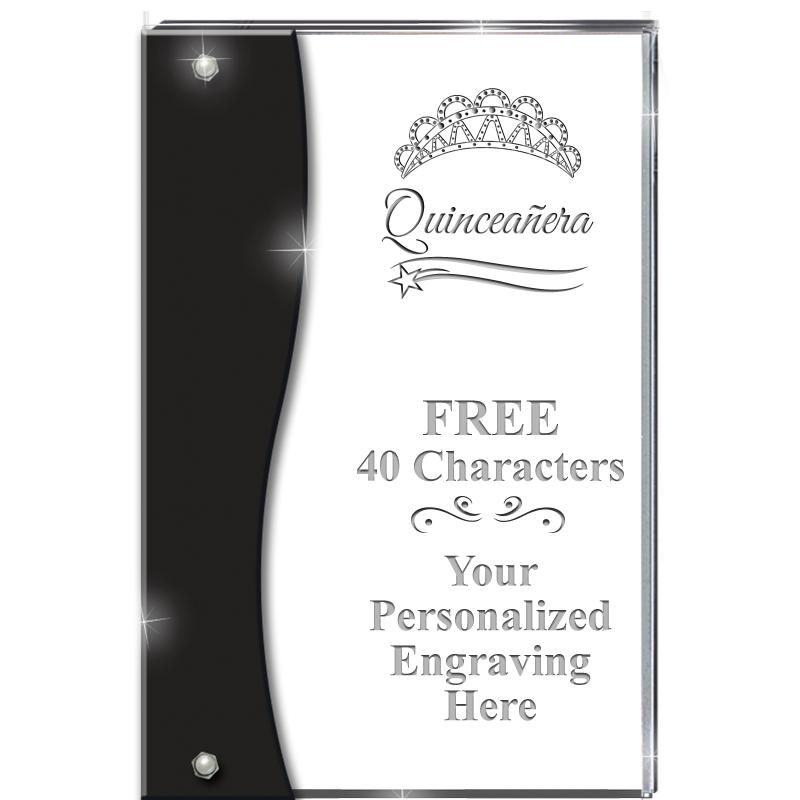 7.5" ONYX ACCENT WAVE ACRYLIC