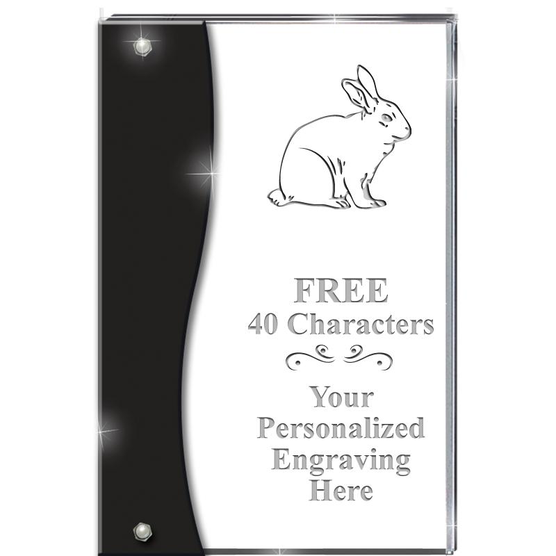 7.5" ONYX ACCENT WAVE ACRYLIC