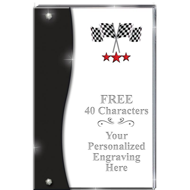 7.5" ONYX ACCENT WAVE ACRYLIC