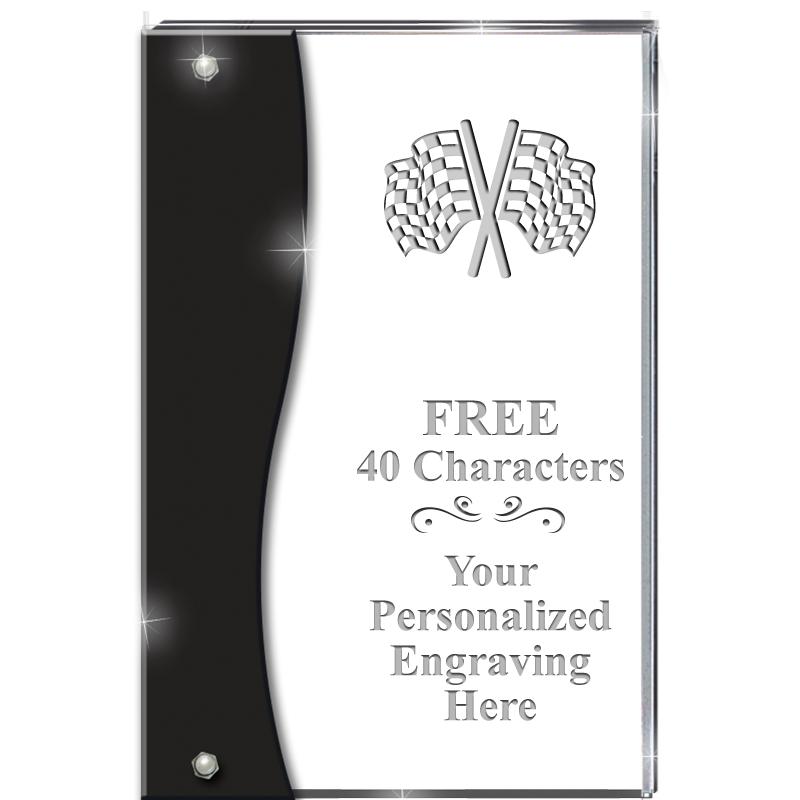 7.5" ONYX ACCENT WAVE ACRYLIC