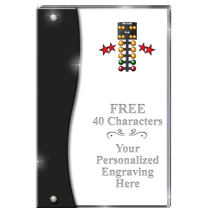 7.5" ONYX ACCENT WAVE ACRYLIC