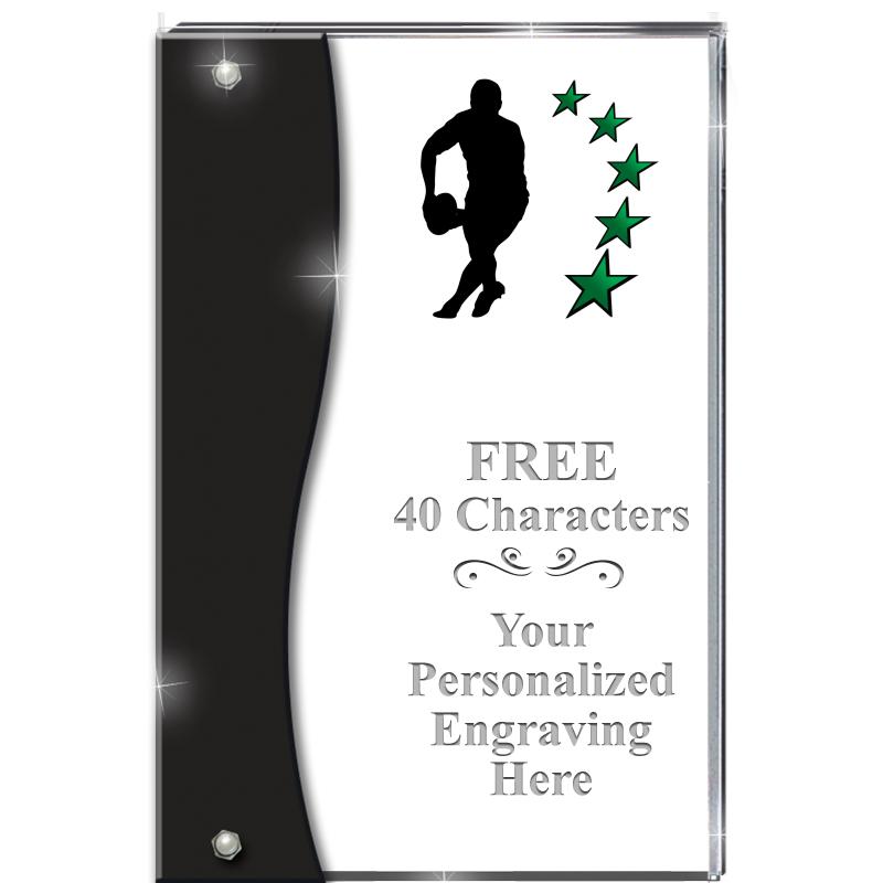 7.5" ONYX ACCENT WAVE ACRYLIC