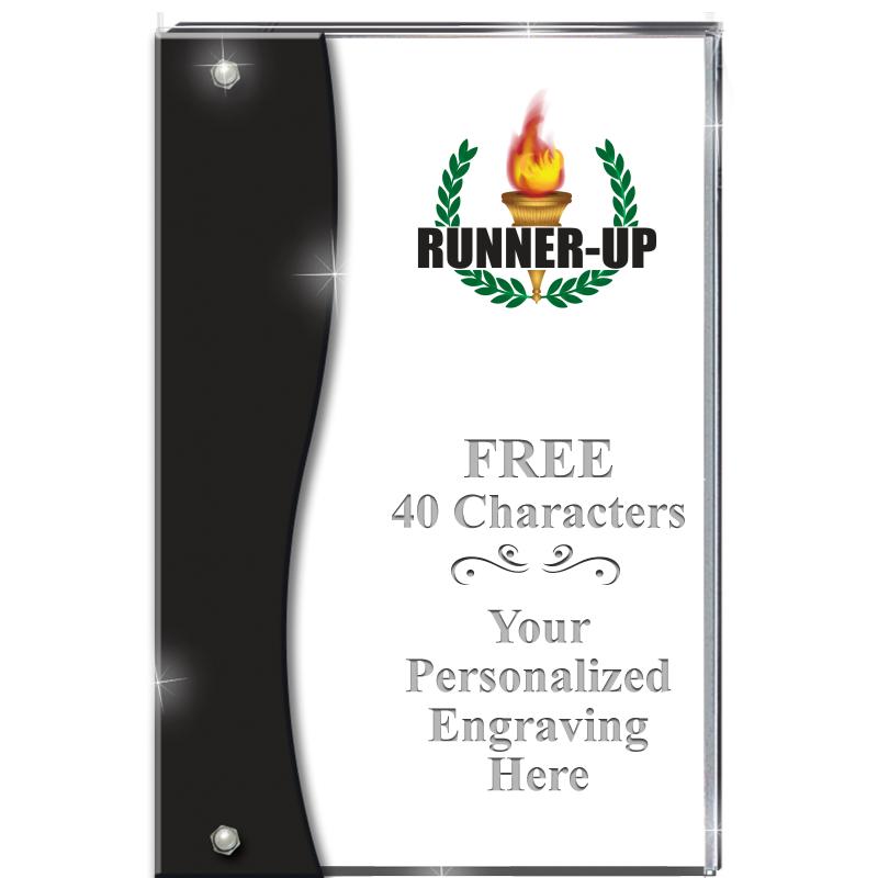 7.5" ONYX ACCENT WAVE ACRYLIC