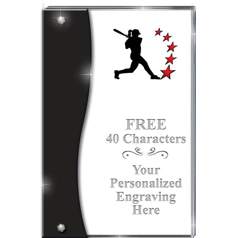 7.5" ONYX ACCENT WAVE ACRYLIC