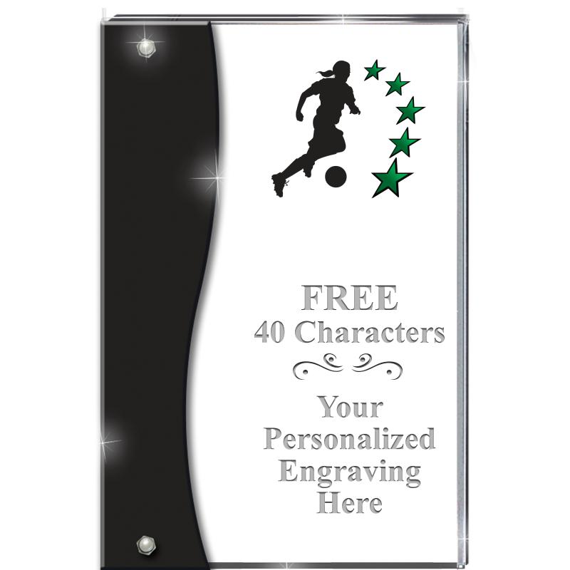 7.5" ONYX ACCENT WAVE ACRYLIC