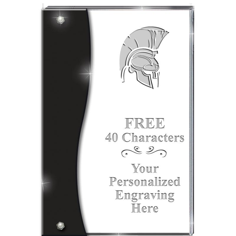 7.5" ONYX ACCENT WAVE ACRYLIC