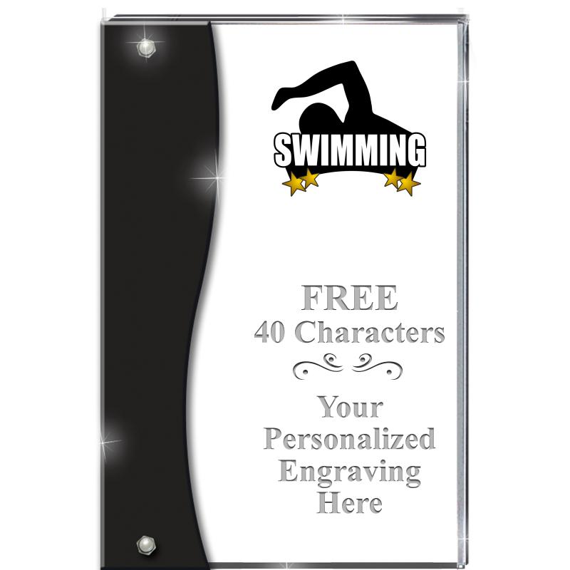 7.5" ONYX ACCENT WAVE ACRYLIC