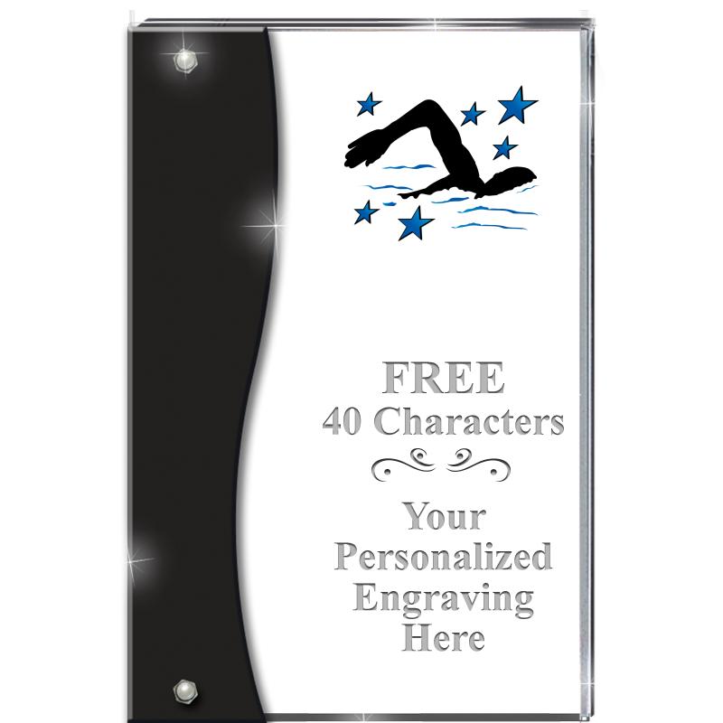 7.5" ONYX ACCENT WAVE ACRYLIC