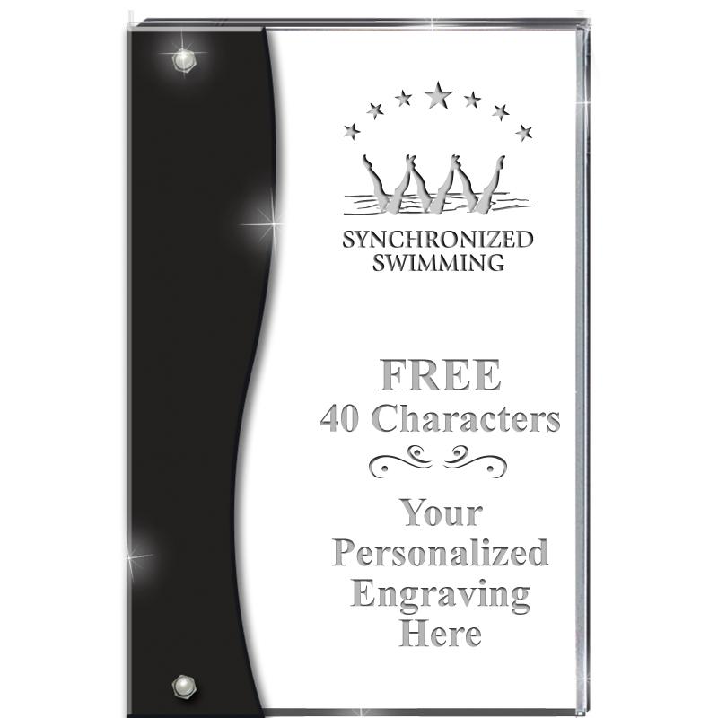 7.5" ONYX ACCENT WAVE ACRYLIC