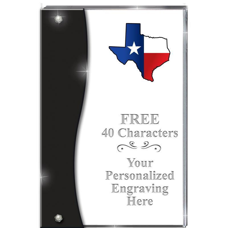 7.5" ONYX ACCENT WAVE ACRYLIC