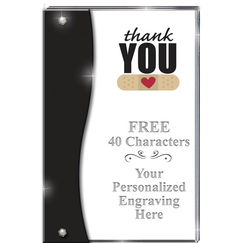 7.5" ONYX ACCENT WAVE ACRYLIC