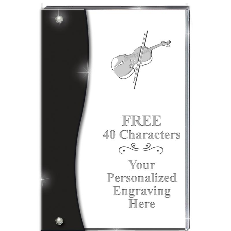 7.5" ONYX ACCENT WAVE ACRYLIC