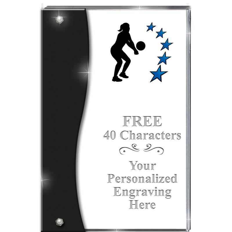 7.5" ONYX ACCENT WAVE ACRYLIC