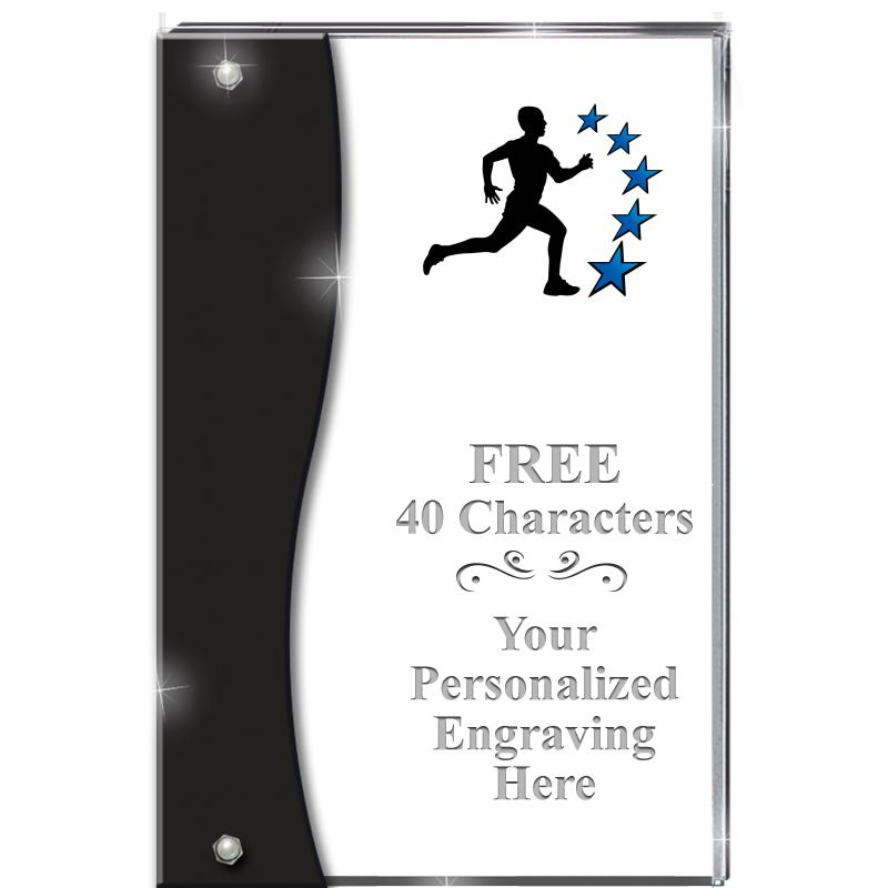 7.5" ONYX ACCENT WAVE ACRYLIC