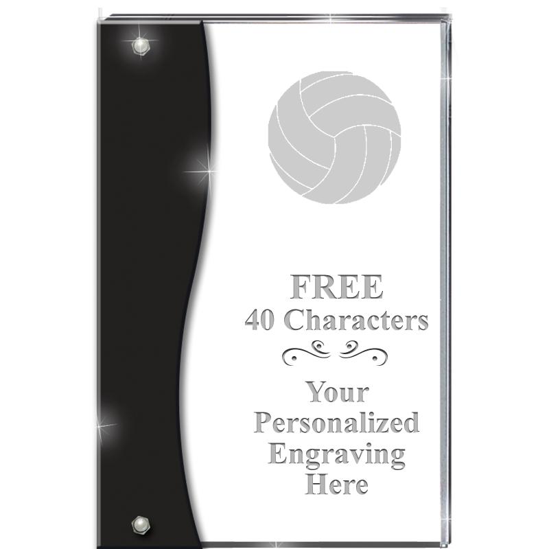 7.5" ONYX ACCENT WAVE ACRYLIC