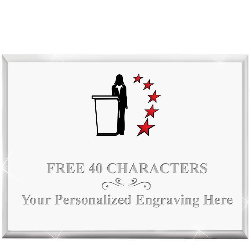 4"x3"HORIZONTAL DISPLAY ACRYL