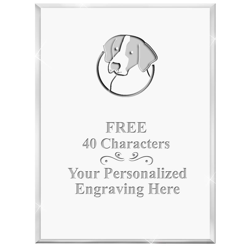 3" X 4" VERTICAL DISPLAY ACRYL