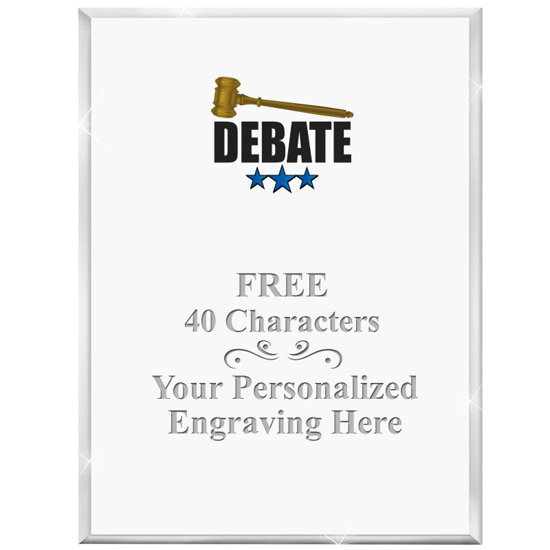 3" X 4" VERTICAL DISPLAY ACRYL