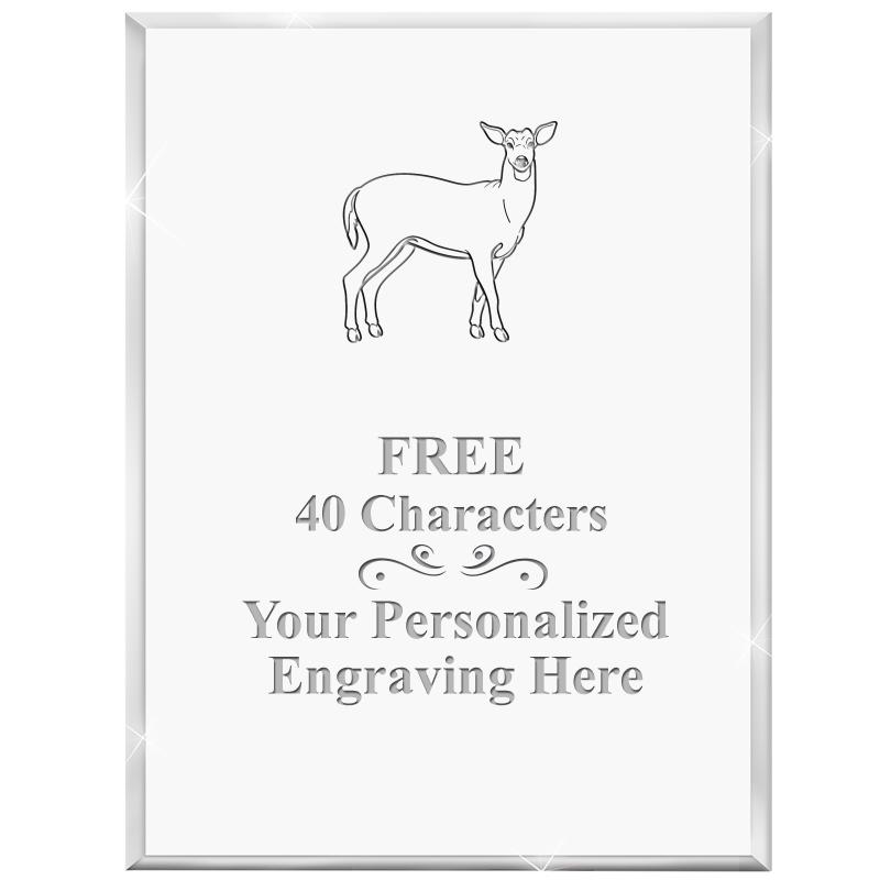 3" X 4" VERTICAL DISPLAY ACRYL