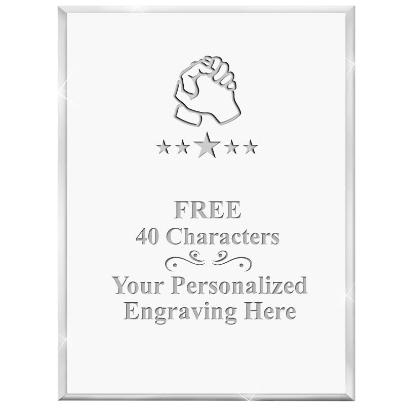 3" X 4" VERTICAL DISPLAY ACRYL