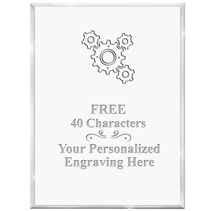 3" X 4" VERTICAL DISPLAY ACRYL