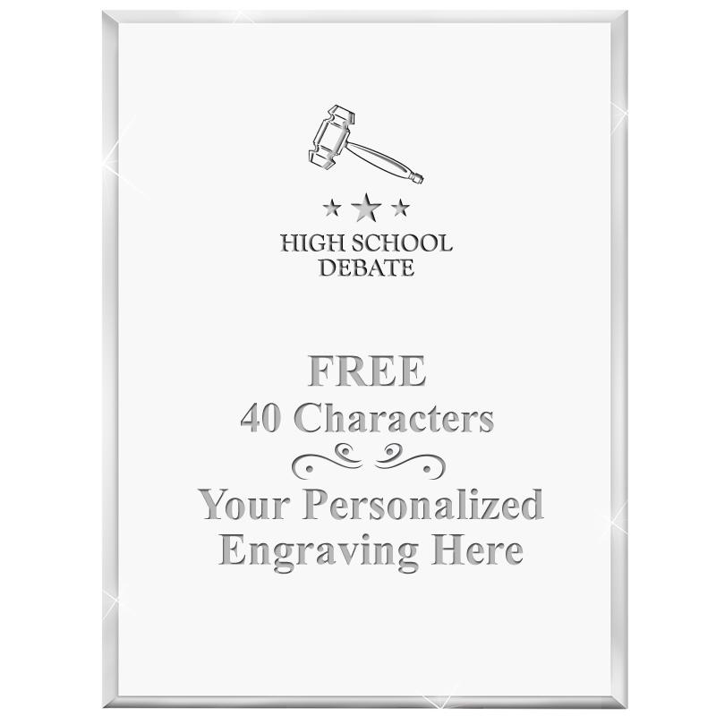 3" X 4" VERTICAL DISPLAY ACRYL