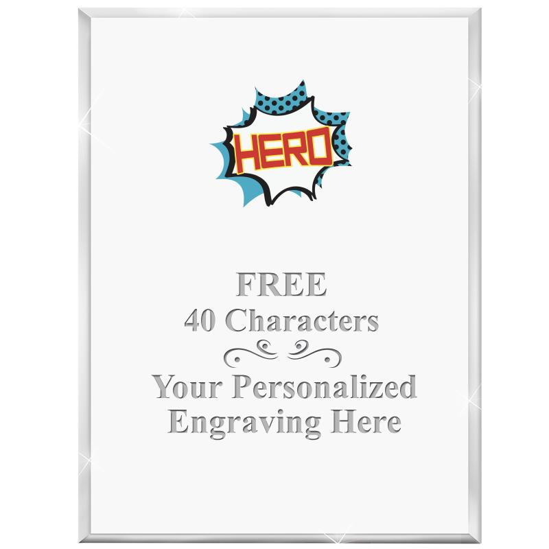 3" X 4" VERTICAL DISPLAY ACRYL