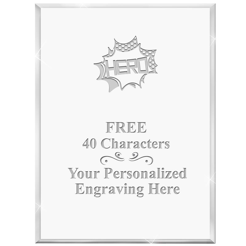 3" X 4" VERTICAL DISPLAY ACRYL