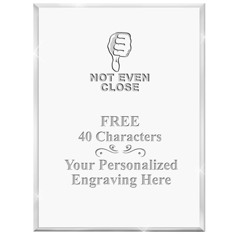 3" X 4" VERTICAL DISPLAY ACRYL