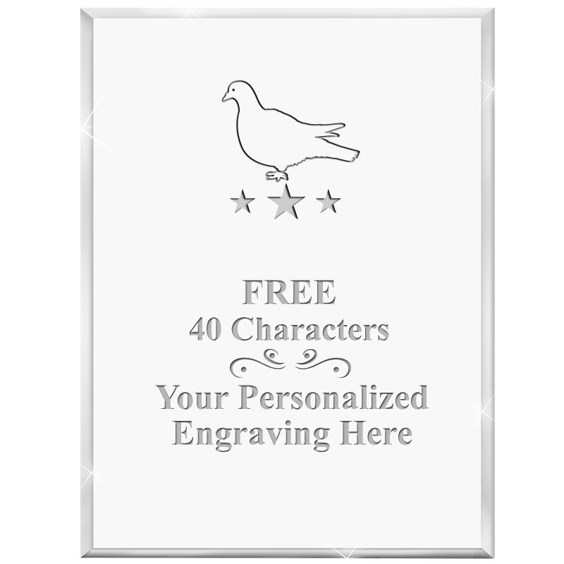 3" X 4" VERTICAL DISPLAY ACRYL