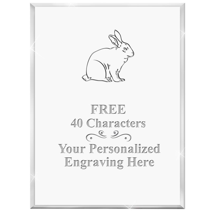 3" X 4" VERTICAL DISPLAY ACRYL