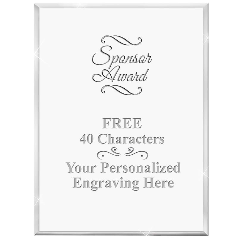 3" X 4" VERTICAL DISPLAY ACRYL