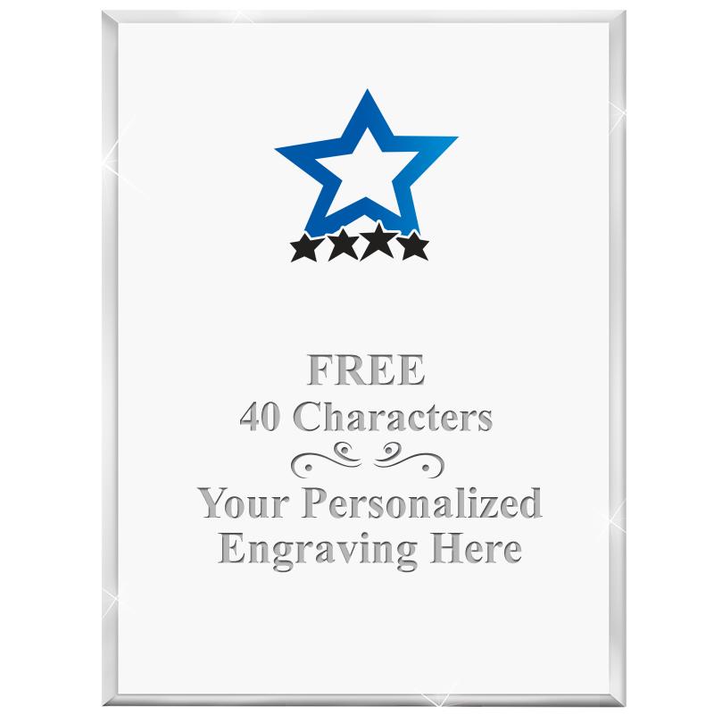 3" X 4" VERTICAL DISPLAY ACRYL