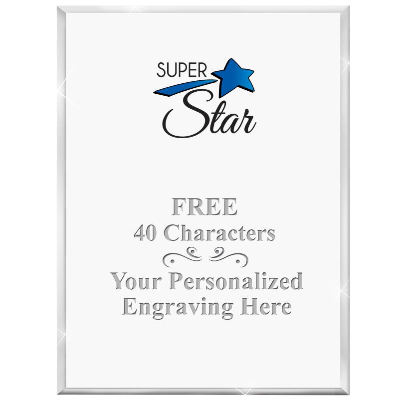 3" X 4" VERTICAL DISPLAY ACRYL