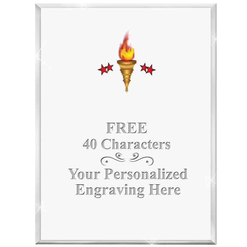 3" X 4" VERTICAL DISPLAY ACRYL