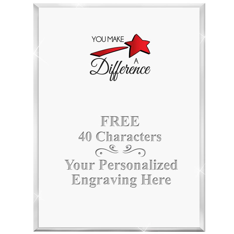 3" X 4" VERTICAL DISPLAY ACRYL