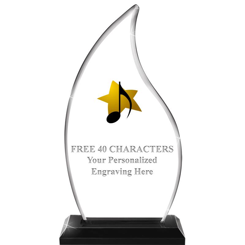 4.5"x8" FLAME SKYLINE/BASE