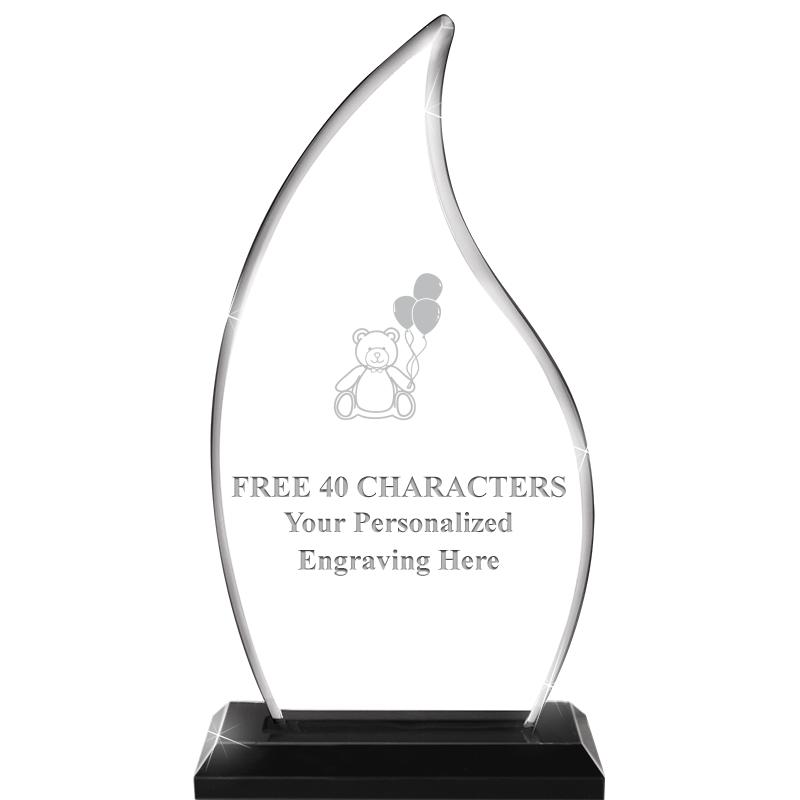 4.5"x8" FLAME SKYLINE/BASE