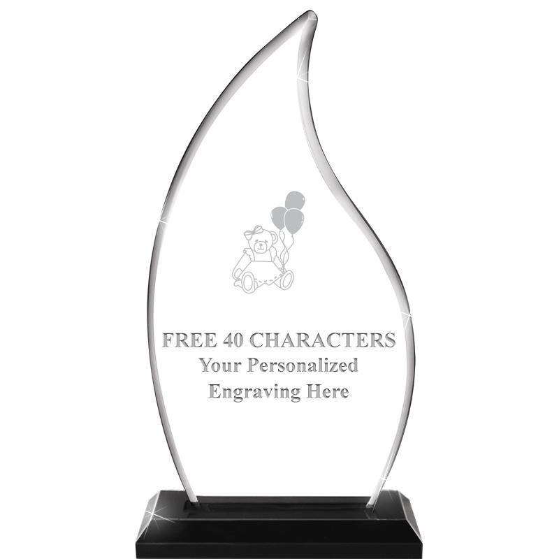 4.5"x8" FLAME SKYLINE/BASE