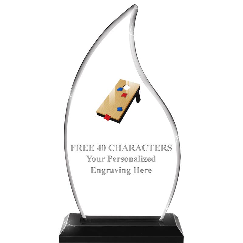 4.5"x8" FLAME SKYLINE/BASE