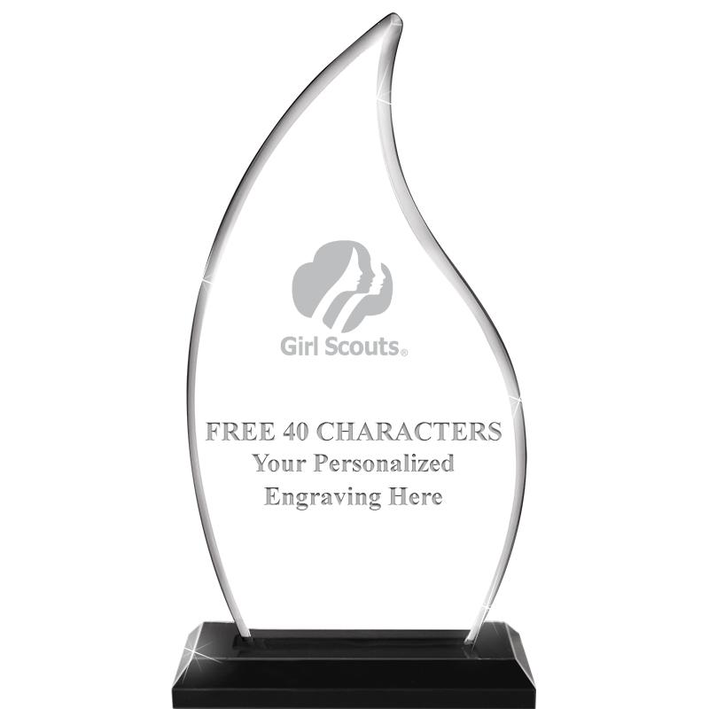 4.5"x8" FLAME SKYLINE/BASE