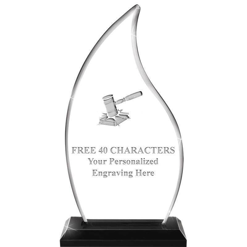 4.5"x8" FLAME SKYLINE/BASE