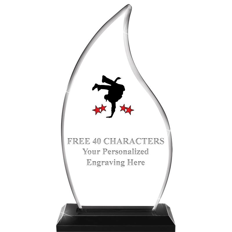 4.5"x8" FLAME SKYLINE/BASE