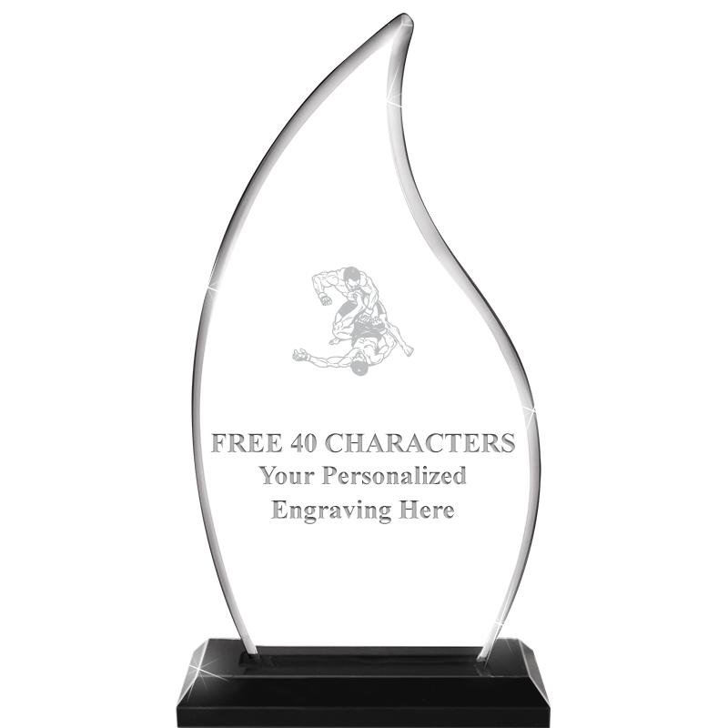 4.5"x8" FLAME SKYLINE/BASE