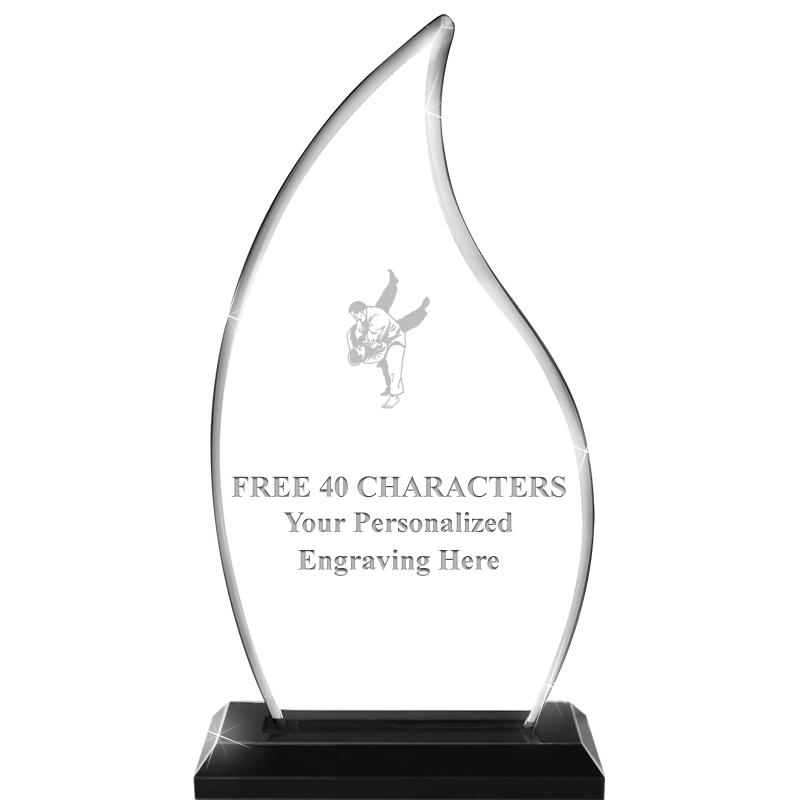 4.5"x8" FLAME SKYLINE/BASE