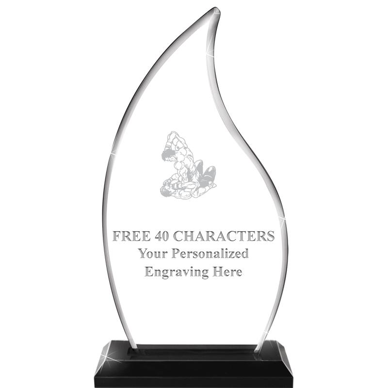 4.5"x8" FLAME SKYLINE/BASE