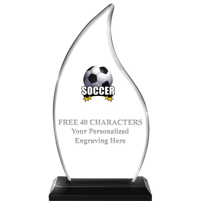 4.5"x8" FLAME SKYLINE/BASE